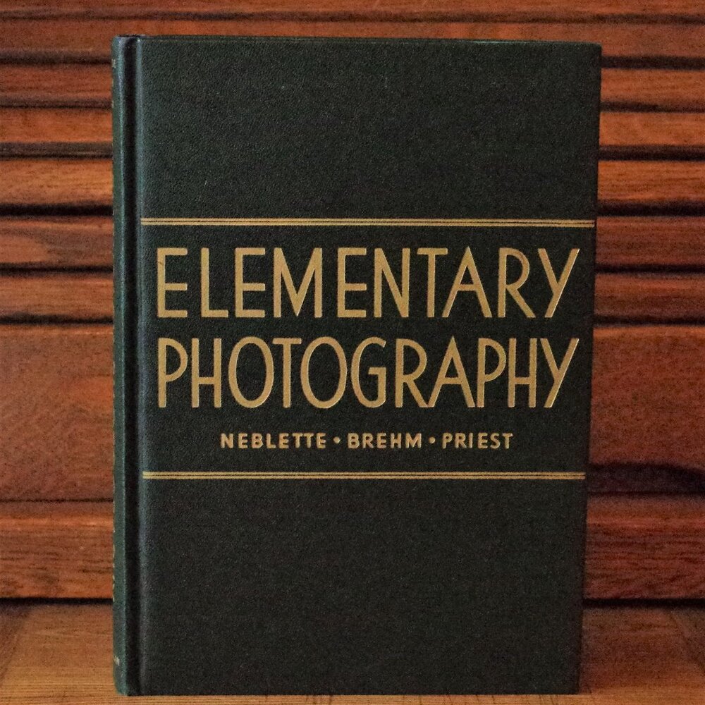 Elementary Photography For Club and Home Use, 1940 Vintage Book Film Photography